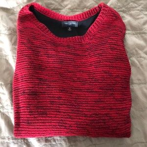 Sweater with a black shear underlay!